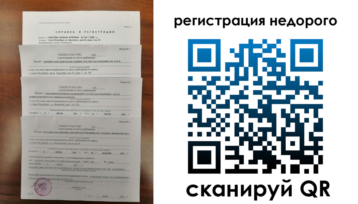 временная регистрация купить в Кашире